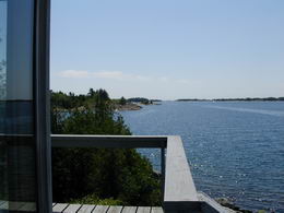 Southwest view to Jones Light from front deck - Country homes for sale and luxury real estate including horse farms and property in the Caledon and King City areas near Toronto