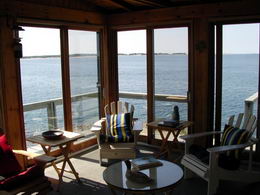 Living Room with walk-out to deck - Country homes for sale and luxury real estate including horse farms and property in the Caledon and King City areas near Toronto