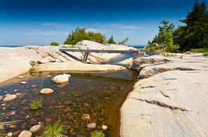 Bridge Connecting Two Islands - Country homes for sale and luxury real estate including horse farms and property in the Caledon and King City areas near Toronto