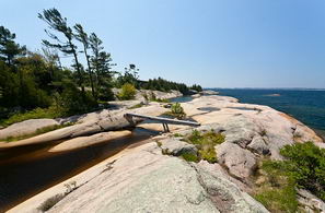 View to South and Secondary Harbour - Country homes for sale and luxury real estate including horse farms and property in the Caledon and King City areas near Toronto