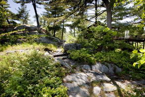 Approach to Crow's Nest cottage - Country homes for sale and luxury real estate including horse farms and property in the Caledon and King City areas near Toronto