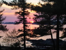 Glorious Georgian Bay Sunsets - Country homes for sale and luxury real estate including horse farms and property in the Caledon and King City areas near Toronto