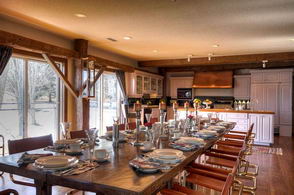 Dining Room - Country homes for sale and luxury real estate including horse farms and property in the Caledon and King City areas near Toronto